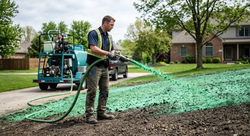 Hill Hydroseeding