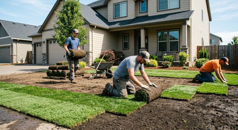 Sod Replacement in Rockwall, TX